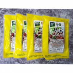 비건콩불구이(250g*4봉) 1set가격, 2set이상 주문시